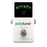 TC Electronic POLYTUNE 3 Ultrakompakter polyphoner Tuner mit mehreren Tuning-Modi und integriertem BONAFIDE-PUFFER
