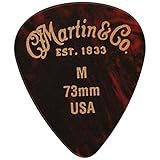 Martin & Co. APK1M Plektren Medium 0.73mm 12er Set