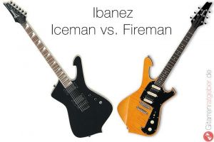 Ibanez Iceman vs Fireman