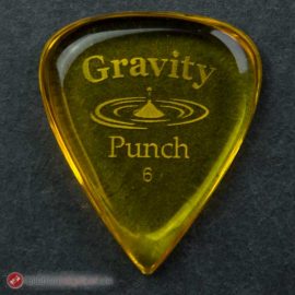Gravity Picks Plektrum Punch 6 vor schwarz