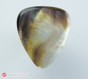 Timber Tones Black Mother of Pearl Plektrum